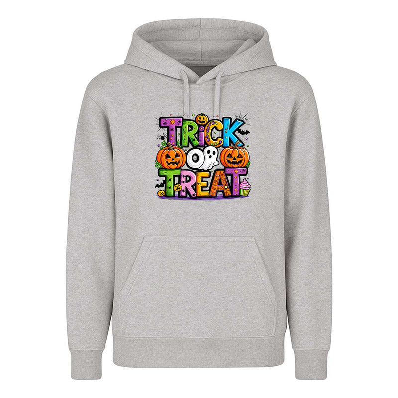 Sudadera Trick Or Treat Unisex Fantasma Calabazas Halloween