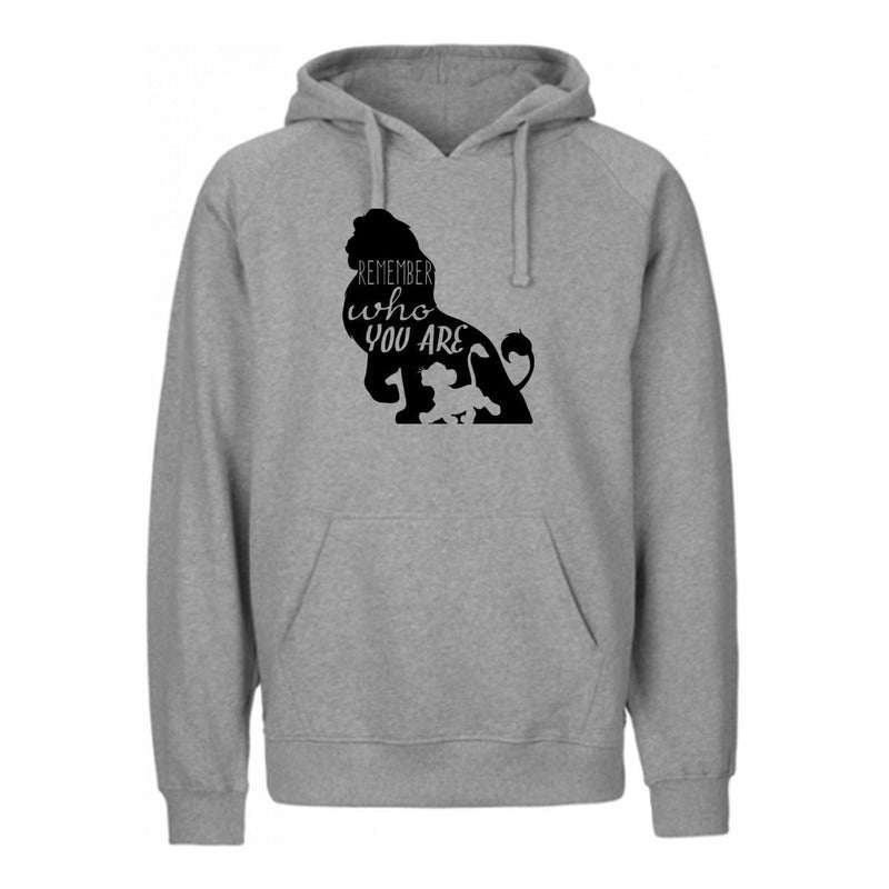 Sudadera Rey León Remeber Who You Are Hoodie Mujer Hombre