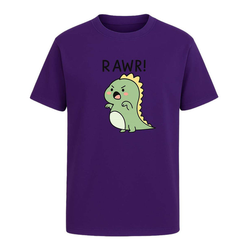 Playera Rawr Dinosaurio Kawaii Divertida Regalo Infantil