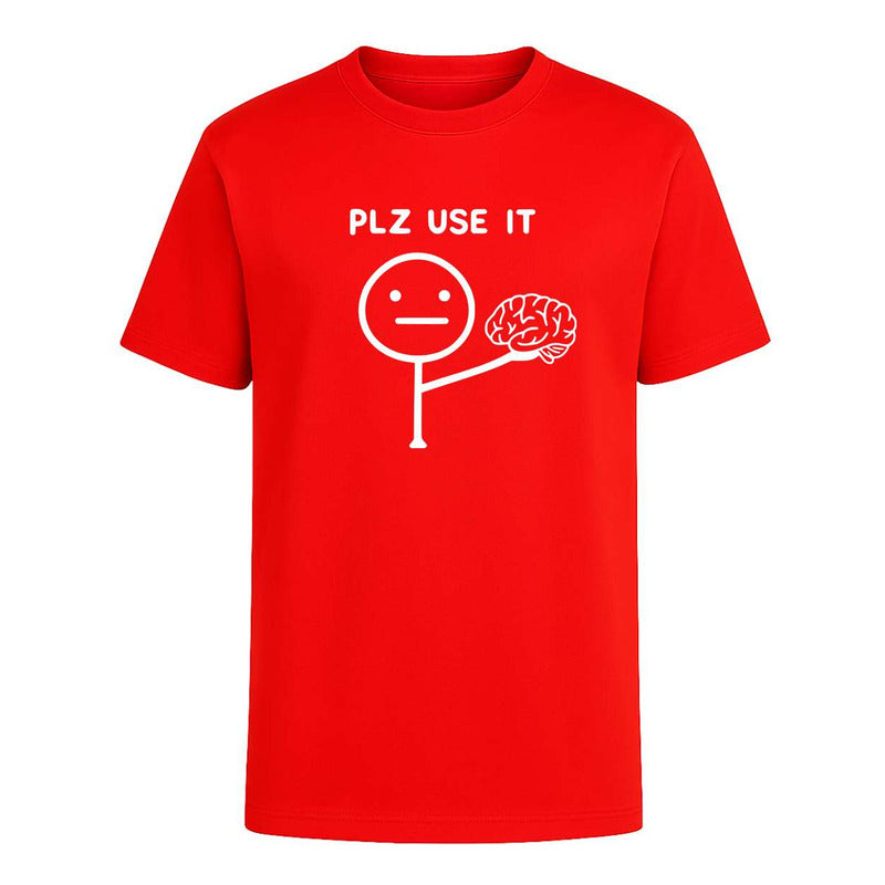 Playera unisex KreaLab con mensaje humorístico y sarcástico, ideal como regalo, vista en mujer y hombre.