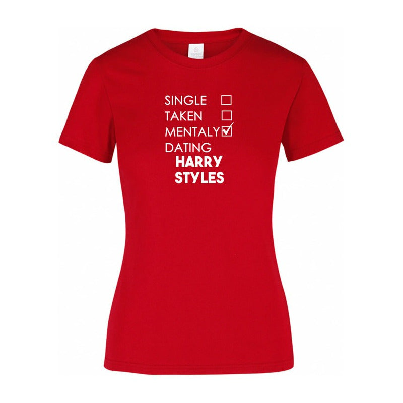 Playera KreaLab de Harry Styles y One Direction para dama, estilo nuevo, con diseño moderno y cómodo en color vibrante.
