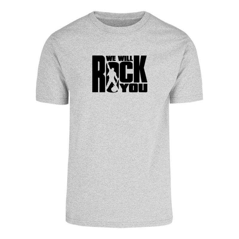 Playera Queen Freddie Mercury We Will Rock You Para Hombre