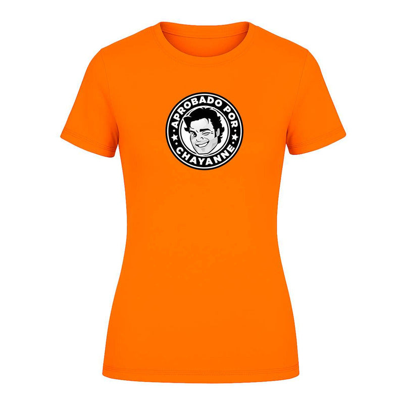 Playera "Aprobado por Chayanne" Meme - Dama