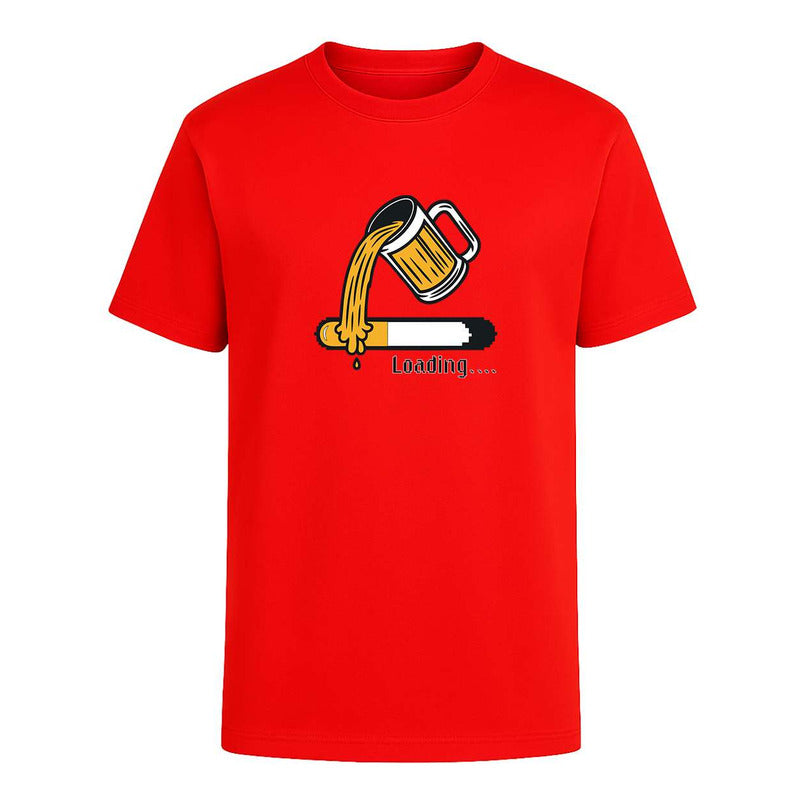Playera "Cargando Cerveza" - Hombre