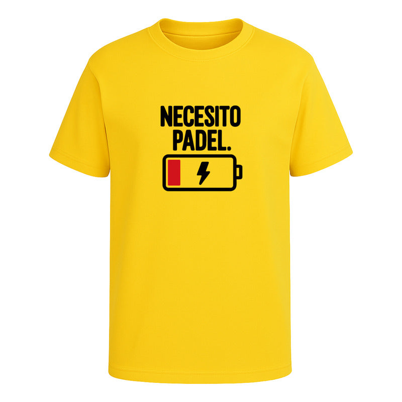 Playera "Necesito Pádel" - Hombre
