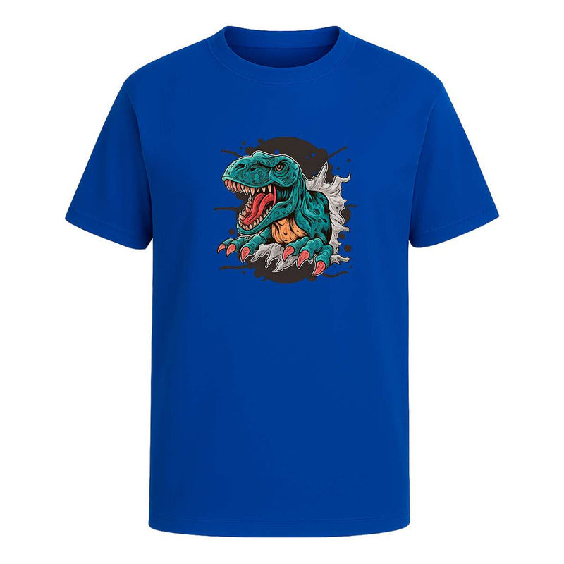Playera "T-rex Rasgando Pared" - Infantil