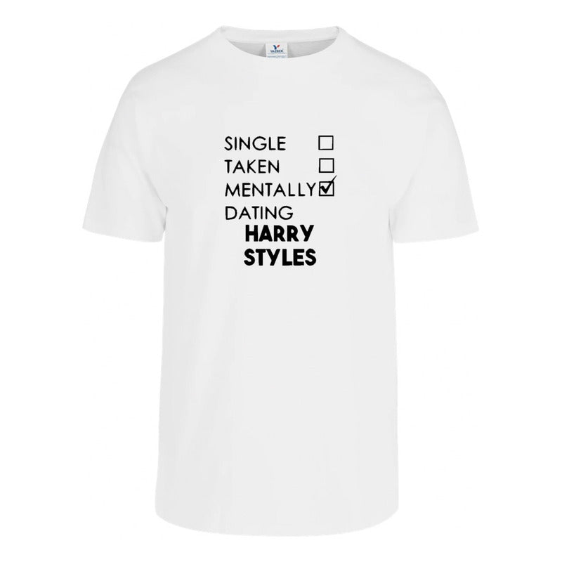 Playera "Fan Harry Styles Mentalmente Novia" - Infantil