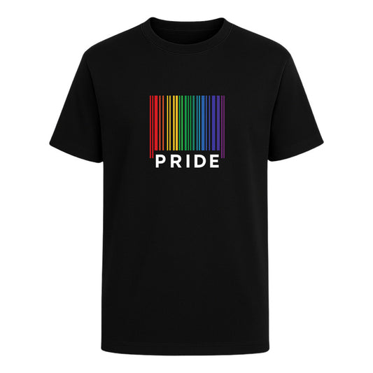 Playera "Código de Barras" Pride LGBT+ - Unisex