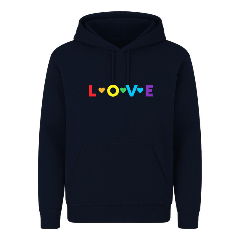 Sudadera Love Arcoíris Orgullo Lgbt Gay Pride Unisex