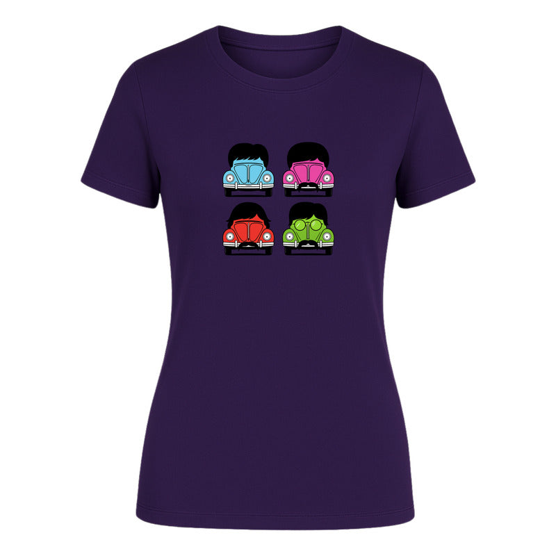 Playera "The Beatles" Vochos Retro - Dama