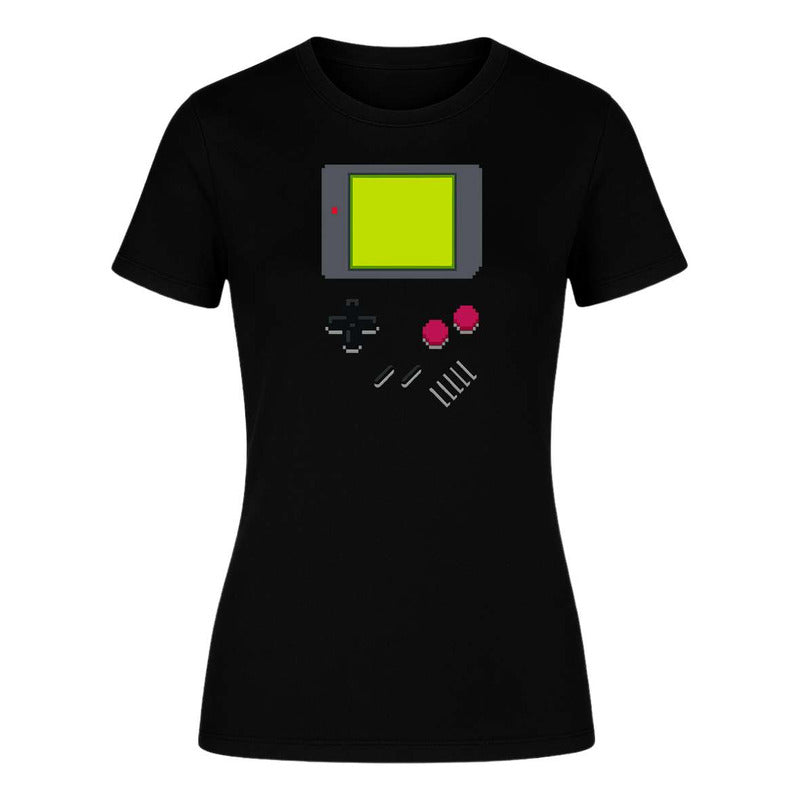 Playera "Consola Retro" Pixel 8 Bit - Dama