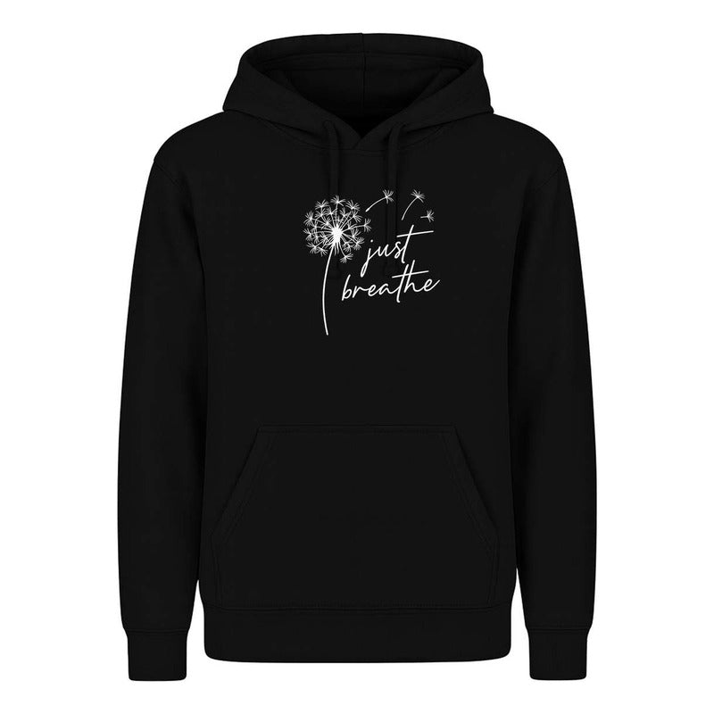Sudadera Just Breathe Inspiración Diario Motivación Unisex