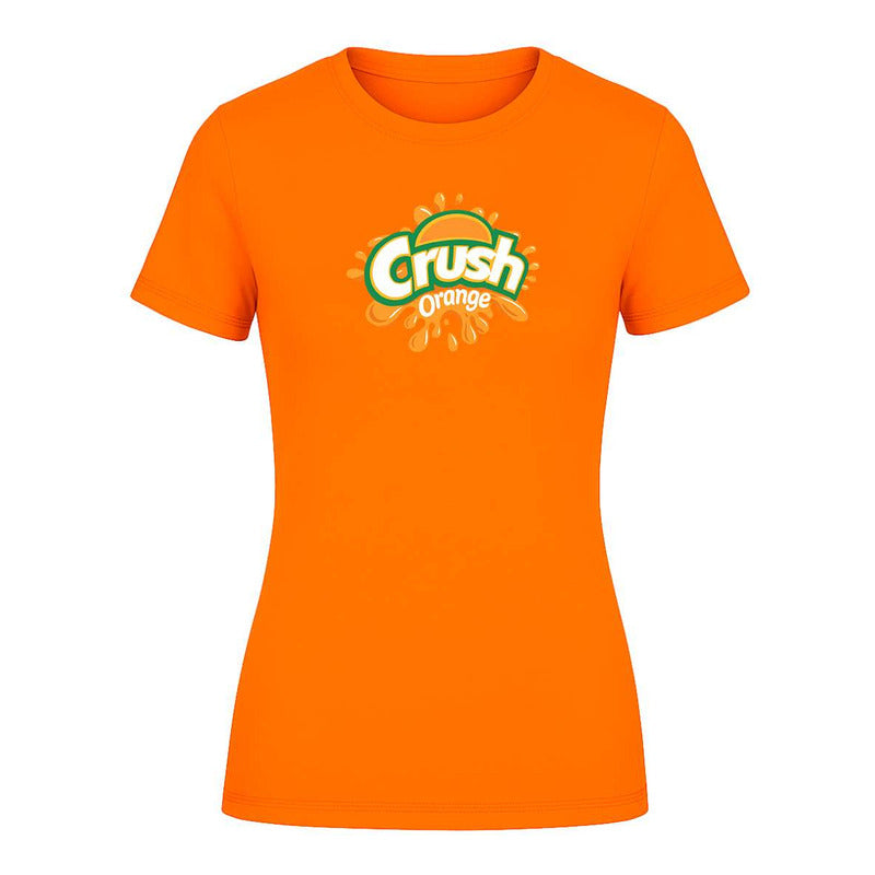 Playera Crush Orange Parodia Refresco Broma Divertida Dama