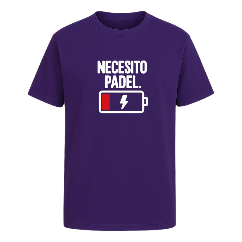 Playera "Necesito Pádel" - Hombre