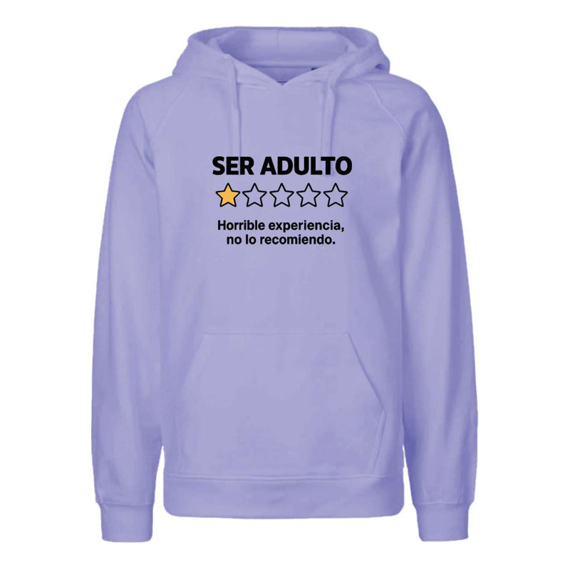 Sudadera Ser Adulto 1 Estrella Graciosa Divertida Unisex