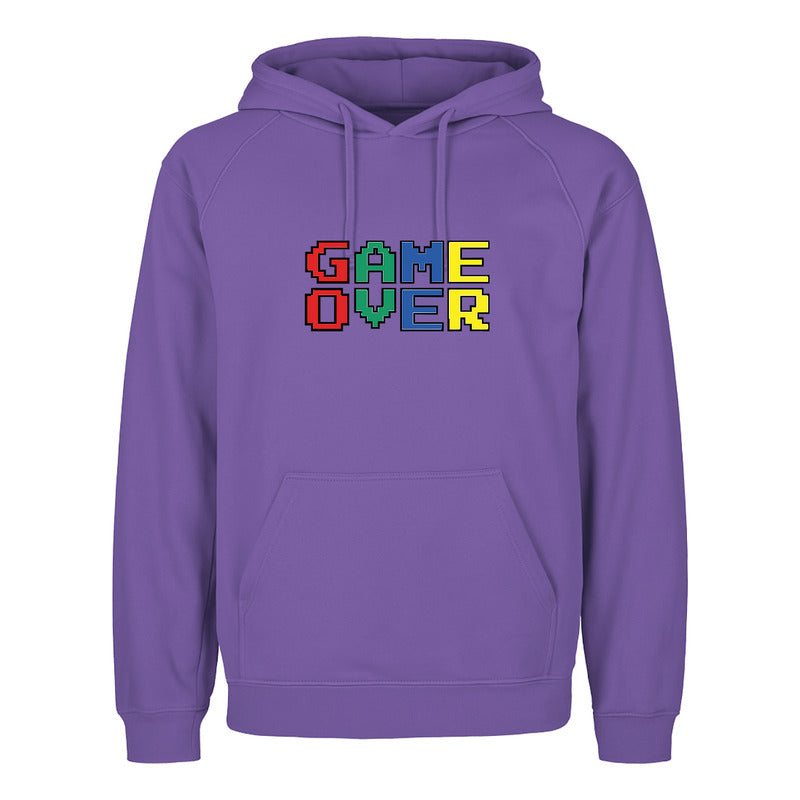 Sudadera Gamer Unisex Game Over Retro Divertido 8 Bits