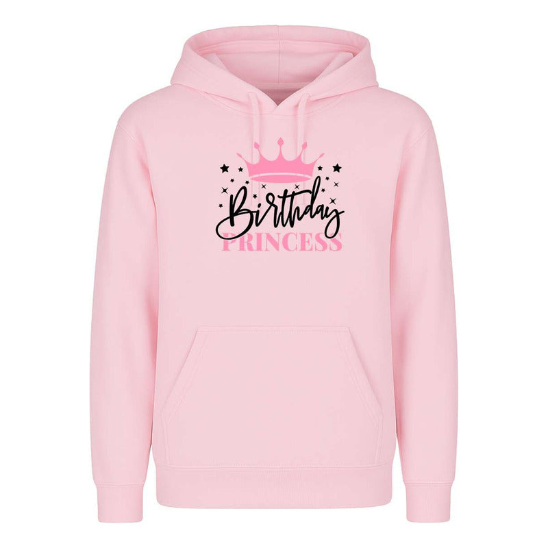 Sudadera Birthday Princess Corona Estrellas Cumpleaños