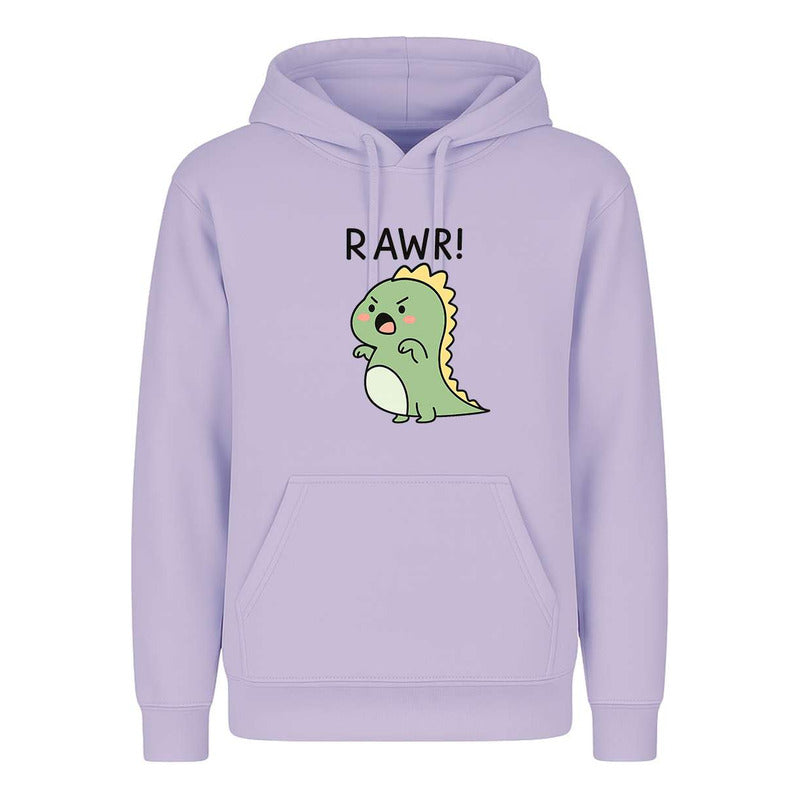 Sudadera Rawr Dinosaurio Kawaii  Divertida Regalo Unisex