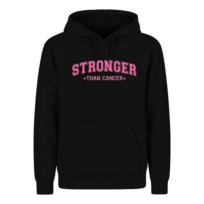 Sudadera Stronger Than Cancer Unisex Octubre Cancer De Mama