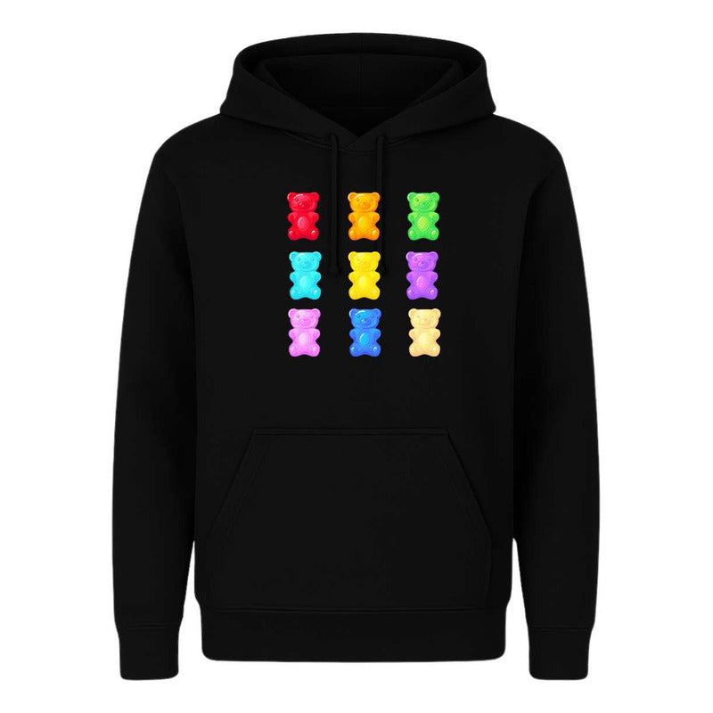 Sudadera Ositos De Gomita Colores Diseño Dulce Unisex