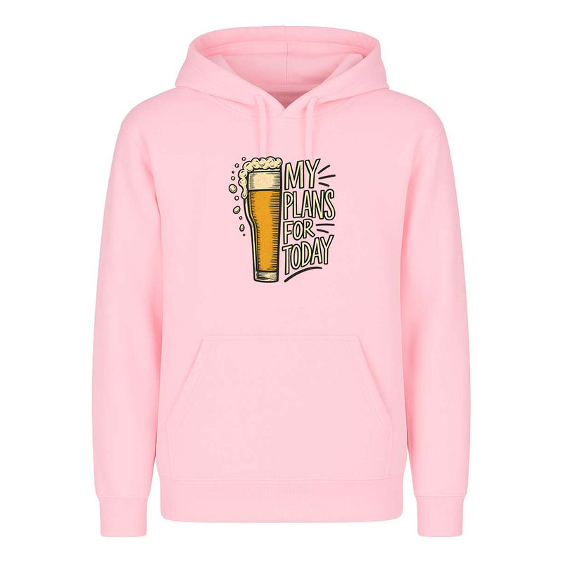 Sudadera My Plans For Today Cerveza Fiesta Humor Unisex