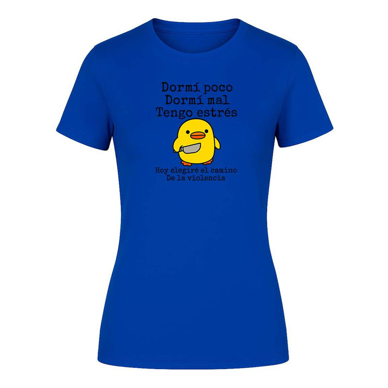 Playera "Pollito Violento" - Dama