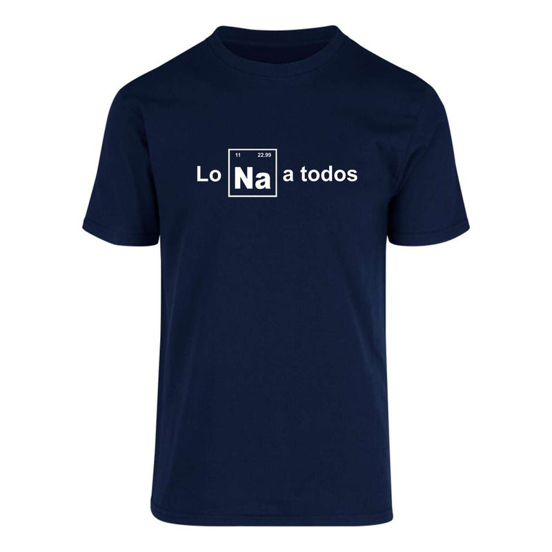 Playera divertida KreaLab Los Odio a Todos para caballero, diseño con texto humorístico en color brillante.