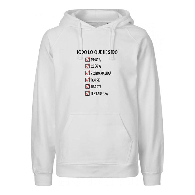 Sudadera Shakira Todo Lo Que He Sido Check List Unisex