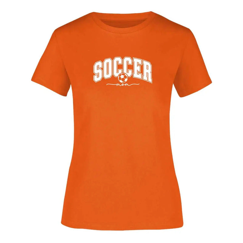 Playera "Soccer Mom" Mamá Futbolera - Dama