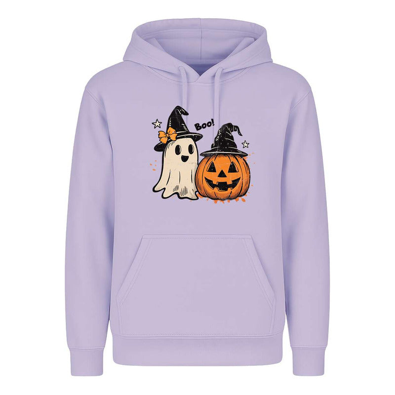 Sudadera Fantasma Y Calabaza Boo Halloween Divertida Fiesta