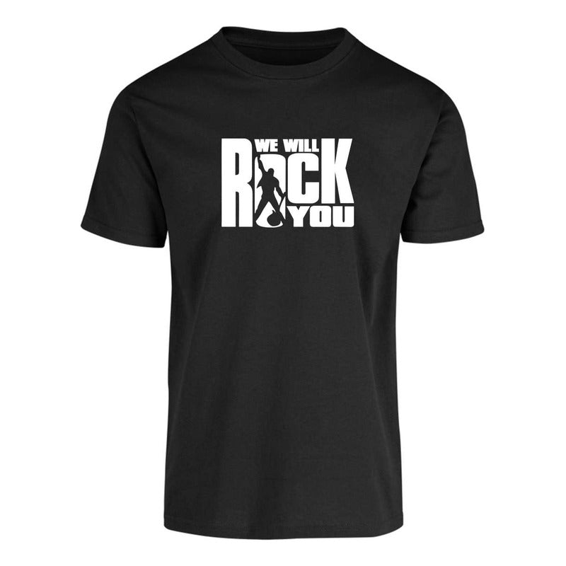 Playera Queen Freddie Mercury We Will Rock You Para Hombre
