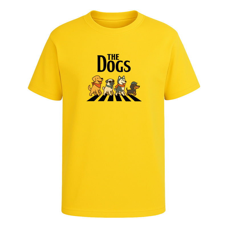 Playera The Dogs Unisex Parodia Estilo The Beatles Humor