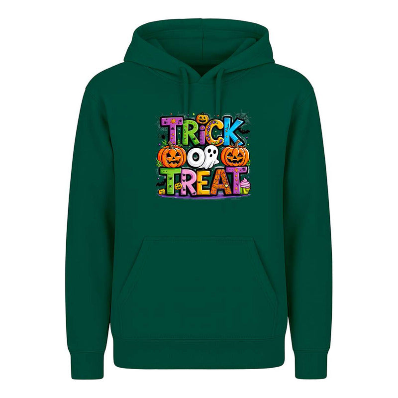 Sudadera Trick Or Treat Unisex Fantasma Calabazas Halloween