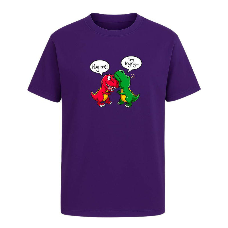 Playera "Dinosaurios Hug Me!" - Hombre