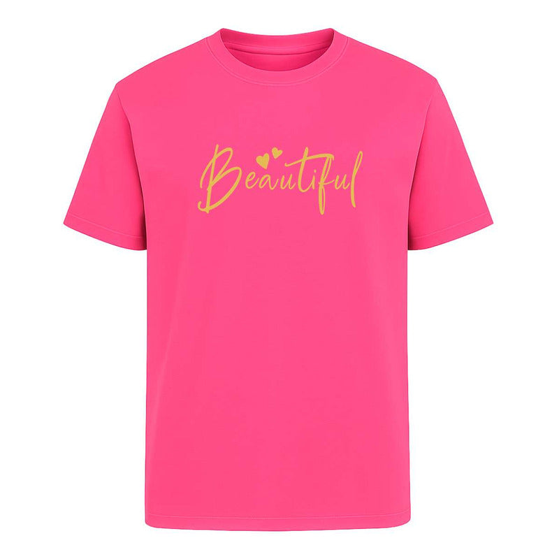 Playera "Beautiful" Mensaje Positivo - Infantil