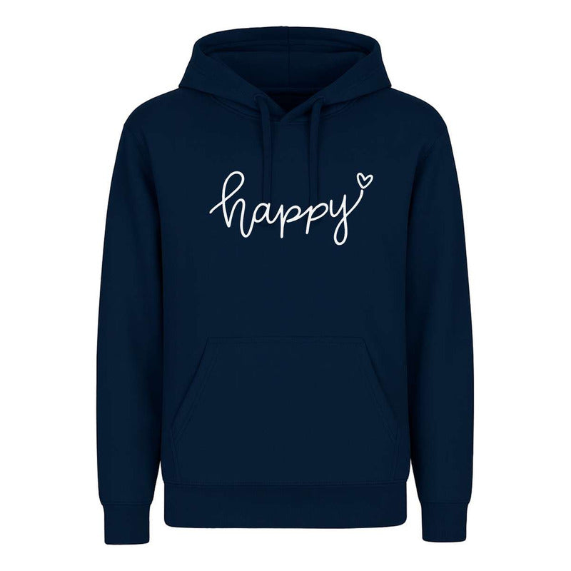 Sudadera Happy Frase Positiva Good Vibes Regalo Unisex
