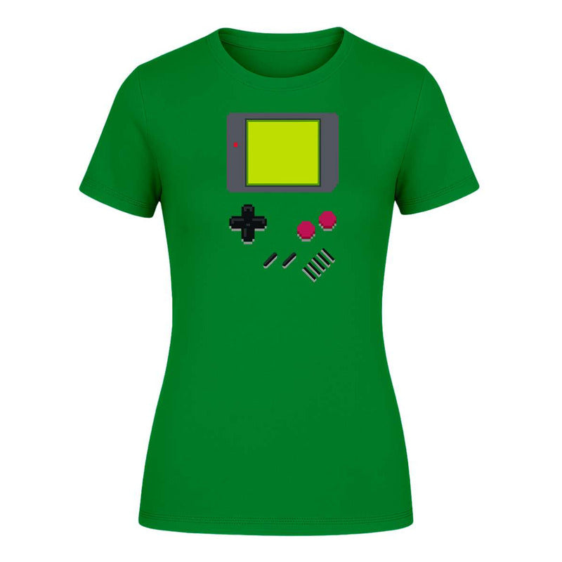 Playera "Consola Retro" Pixel 8 Bit - Dama