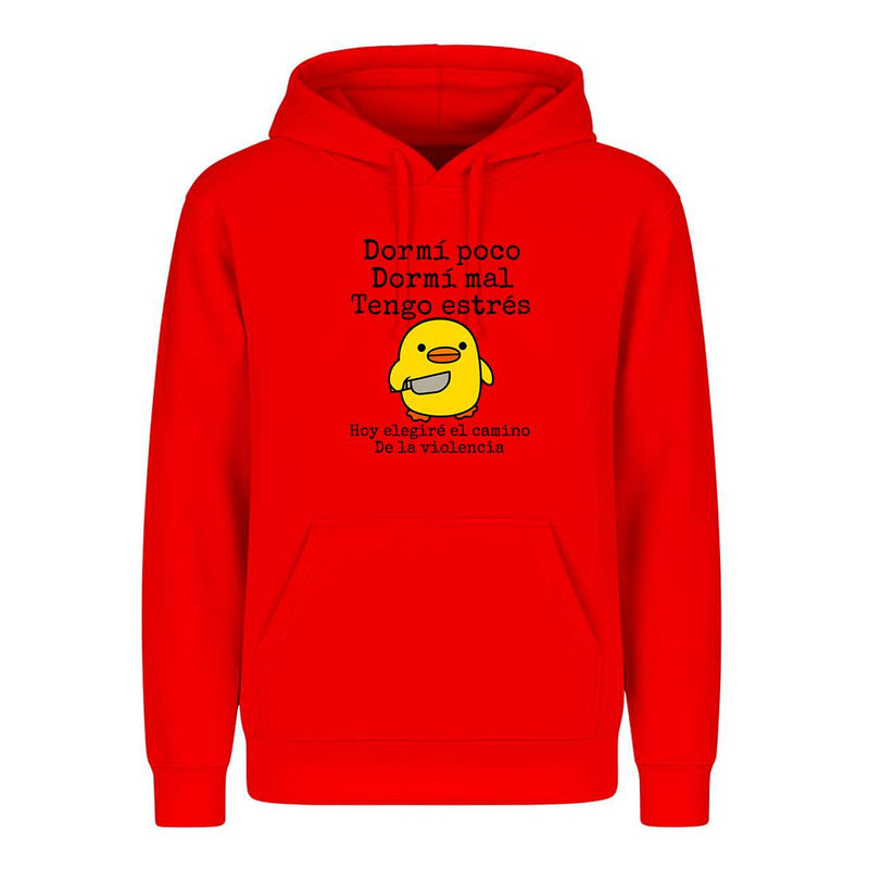 Sudadera Dormí Mal Tengo Estrés Humor Sarcástico Unisex
