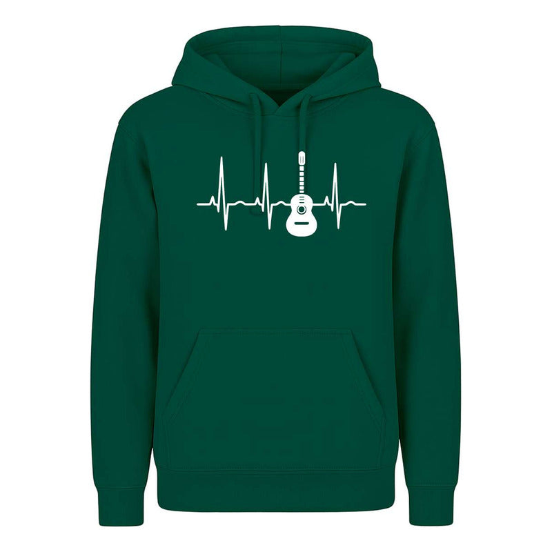 Sudadera Ritmo Del Corazón Guitarra Rock Fans Música Unisex