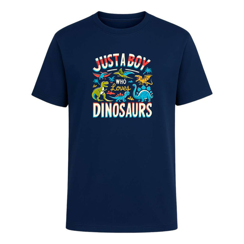 Playera Fan De Dinosaurios - Infantil