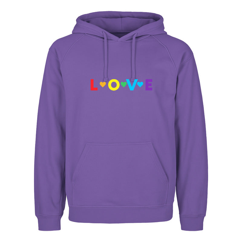 Sudadera Love Arcoíris Orgullo Lgbt Gay Pride Unisex