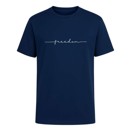 Playera "Freedom" Frase Libertad - Hombre