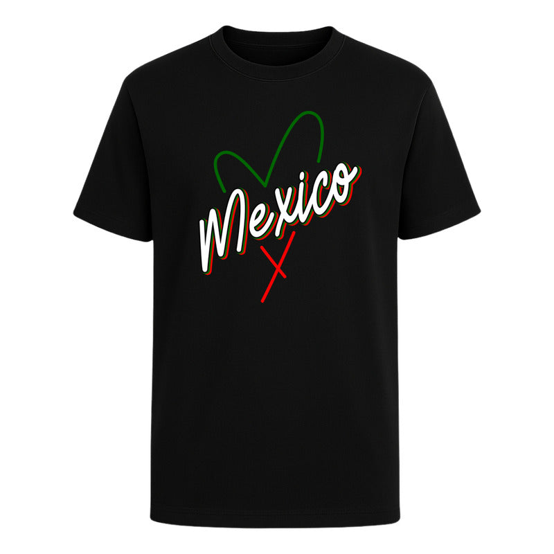 Playera "México Corazón Trazado" - Infantil