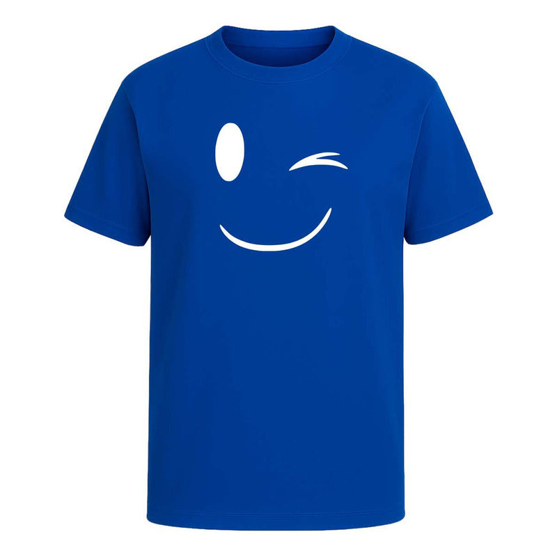 Playera Emoji Guiñando Ojo - Infantil