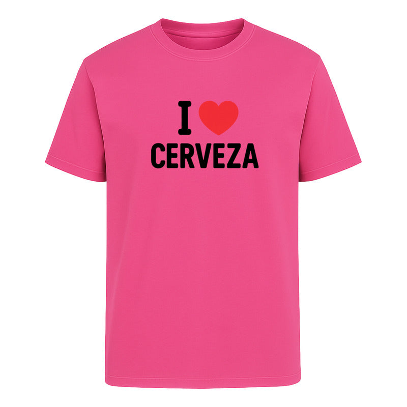 Playera "I Love Cerveza" - Hombre