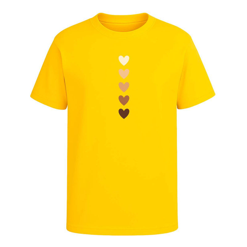Playera "Corazones Inclusión e Igualdad" - Infantil