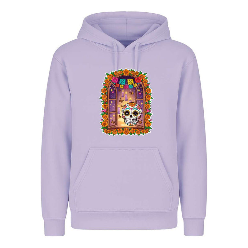 Sudadera Calavera Día De Muertos Ofrenda Tradicional México