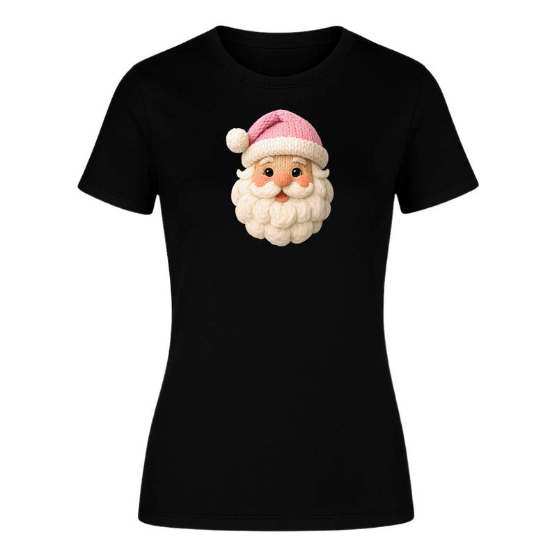 Playera Santa Claus Tierno Cute Nochebuena Regalo De Dama