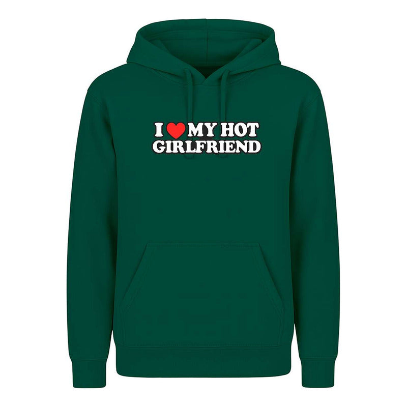 Sudadera I Love My Hot Girlfriend Pareja Regalo Amor Unisex