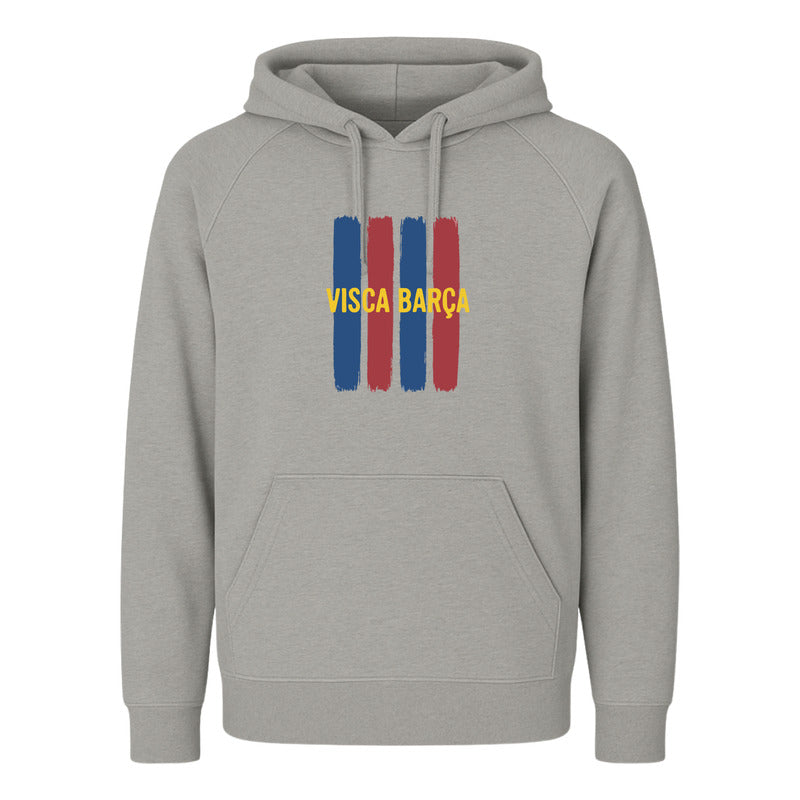 Sudadera Visca Barça Unisex Diseño Afición Azulgrana Futbol
